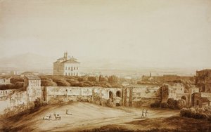Villa Costaguto à Rome - Jacob Philippe Hackert